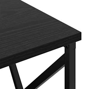 Noční skříňka 2 pcs Černý dub 40 x 31 x 60 cm kompozitní dřevo - obrázek 11