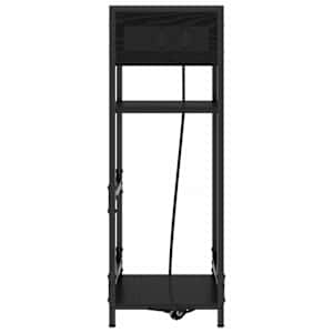 Noční skříňka Černý dub 40 x 27 x 76 cm kompozitní dřevo - obrázek 6