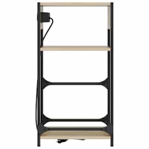Noční skříňka Sonoma dub 40 x 27 x 76 cm kompozitní dřevo - obrázek 7