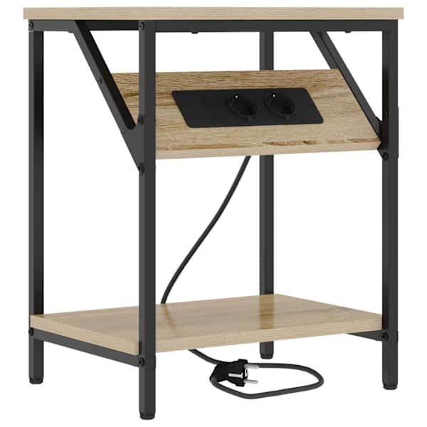 vidaXL &Ouml;&ouml;lambi kapp Sonoma tamm 38 x 30 x 48 cm Tehispuit