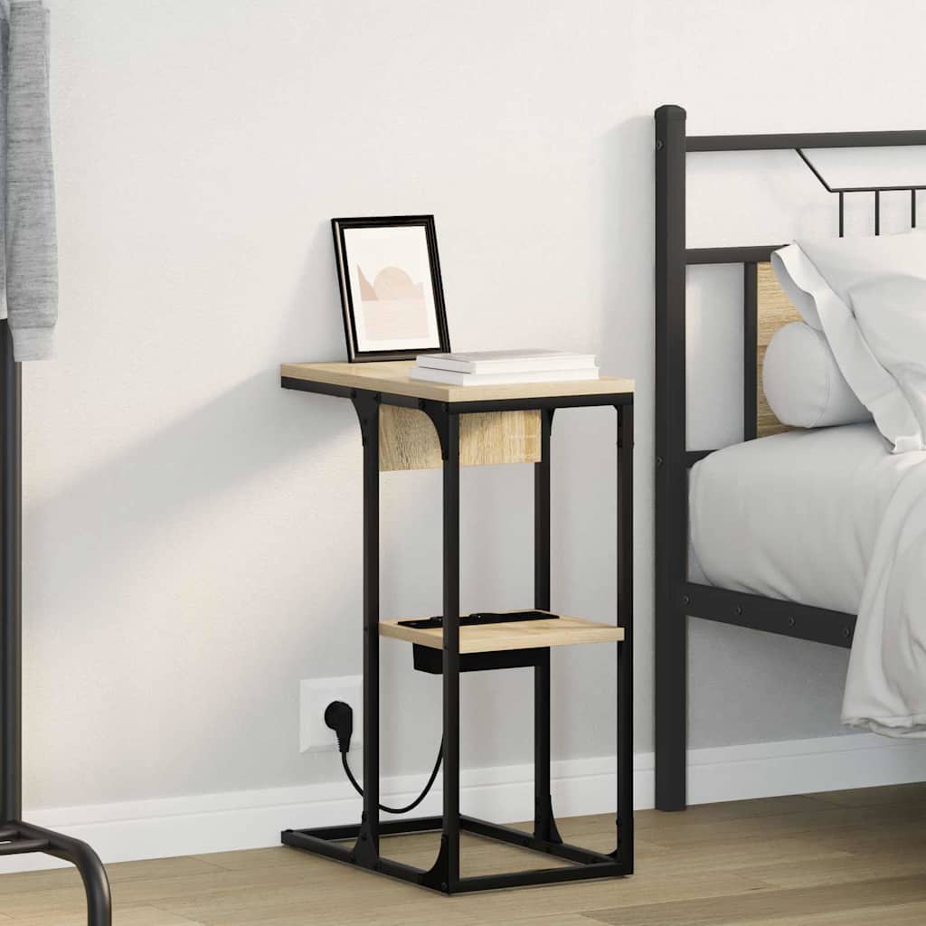 Нощно шкафче Sonoma oak 41.5 x 26 x 60.5 см Инженерно дърво