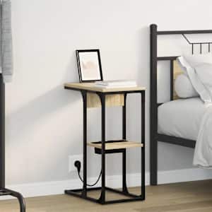 Nočna omarica Sonoma hrast 41,5 x 26 x 60,5 cm Konstruiran les