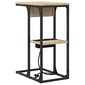 Noční skříňka Sonoma dub 41,5 x 26 x 60,5 cm kompozitní dřevo - obrázek 2