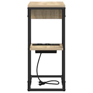 Noční skříňka Sonoma dub 41,5 x 26 x 60,5 cm kompozitní dřevo - obrázek 6