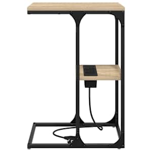 Noční skříňka Sonoma dub 41,5 x 26 x 60,5 cm kompozitní dřevo - obrázek 7