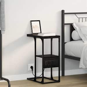 Nočna omarica Črna Orehovina 41,5 x 26 x 60,5 cm