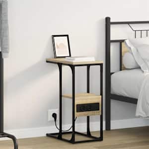 Nočna omarica sonoma hrast 41.5 x 26 x 60.5 cm Konstruiran les