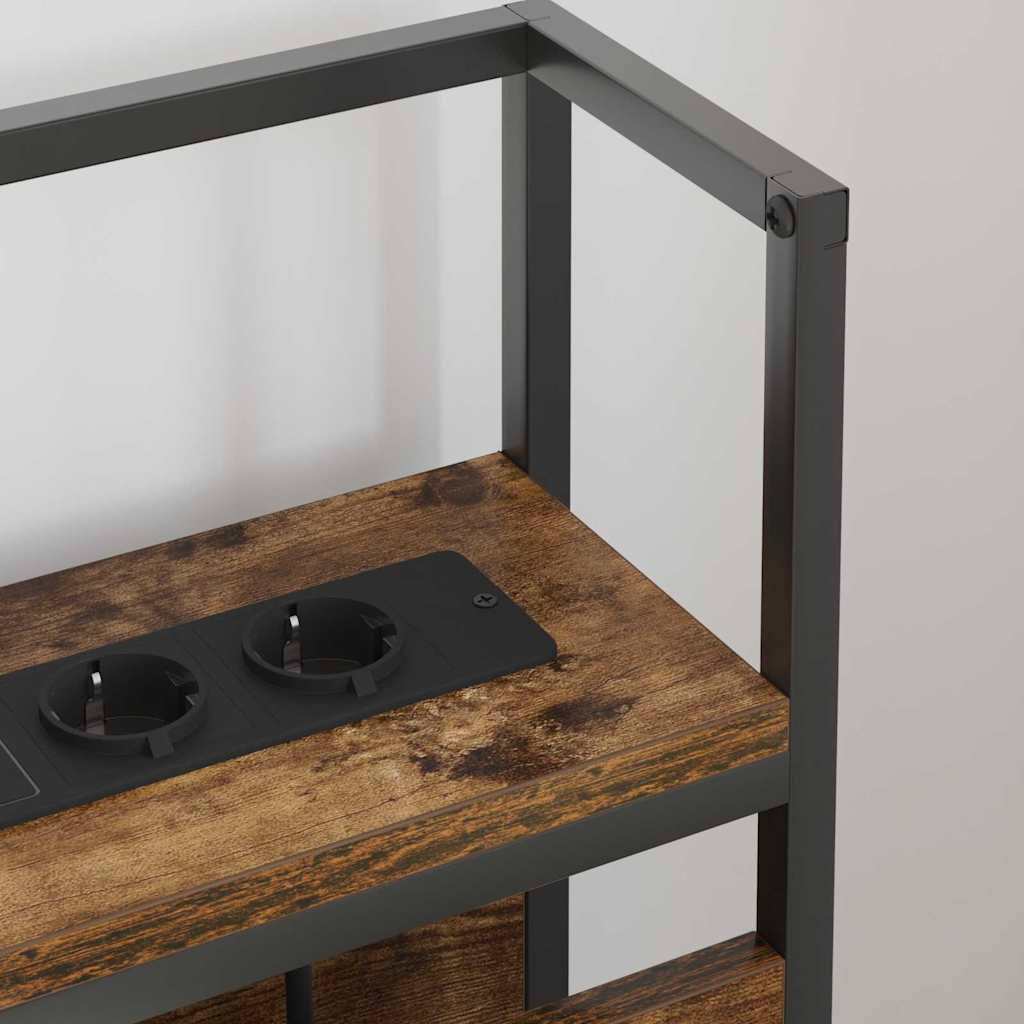 Hoiustamispeatoe riiuliga Suitsutatud tamm 75 cm Tehispuit 27 Kõik vajalik sinu aeda ja koju! Hoiustamispeatoe riiuliga Suitsutatud tamm 75 cm Tehispuit - Image 4