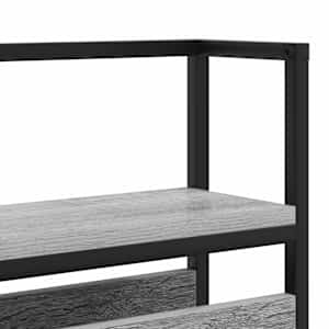 Úložné čelo postele s čelo Šedá sonoma 140 cm Kompozitní dřevo - obrázek 9