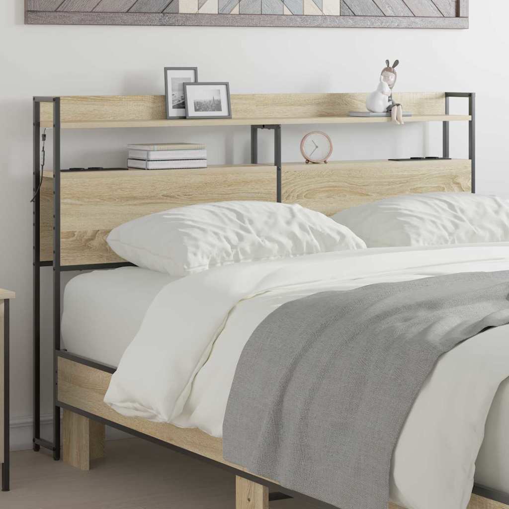 Säilytyspääty Sonoma tammi 120 cm Tekninen puu