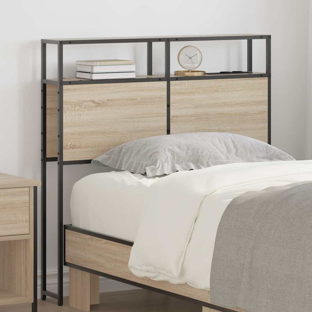 Hoiustamispeatoe Seinale kinnitatav peaga ladustamisega Sonoma tamm 90 cm Tehispuit