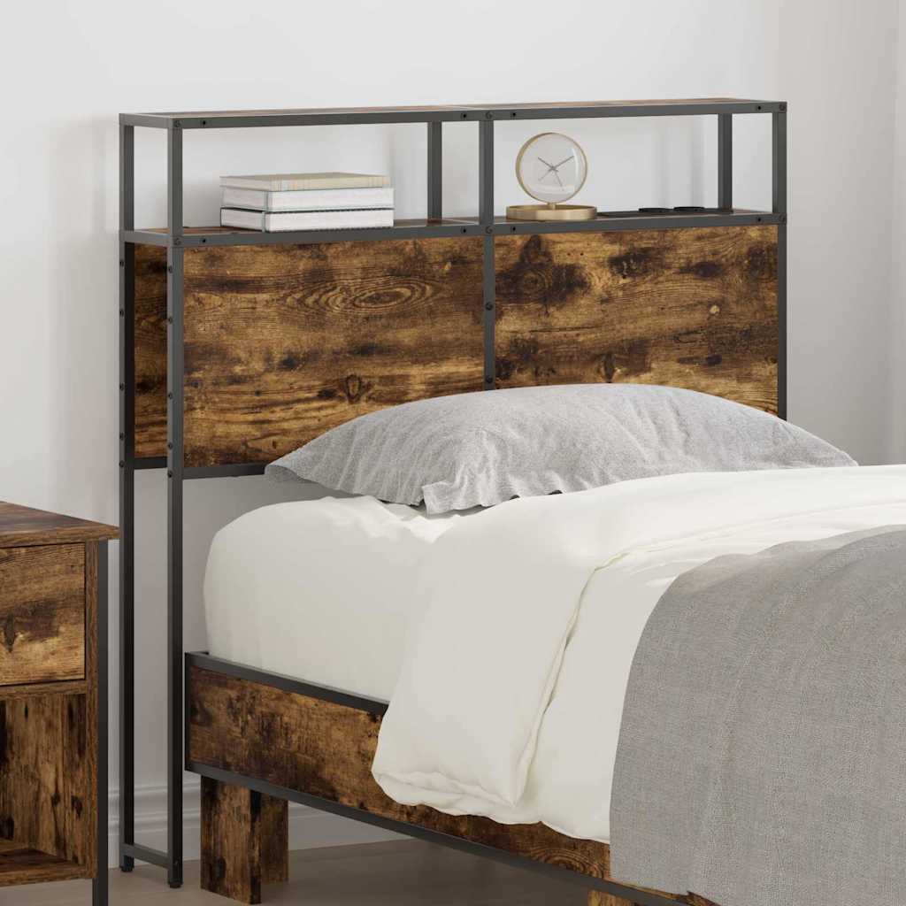Hoiustamispeatoe Suitsutatud tamm 90 cm Tehispuit