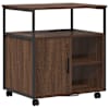 vidaXL Kapp laadimisjaamaga 61 x 46 x 67 cm Tehispuit Pruun tamme