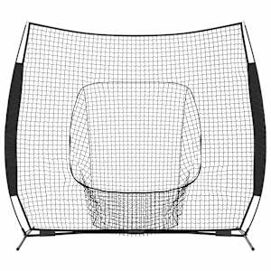 Síť na trénink baseballu Černá 250 x 106 x 209 cm Polyester - obrázek 4