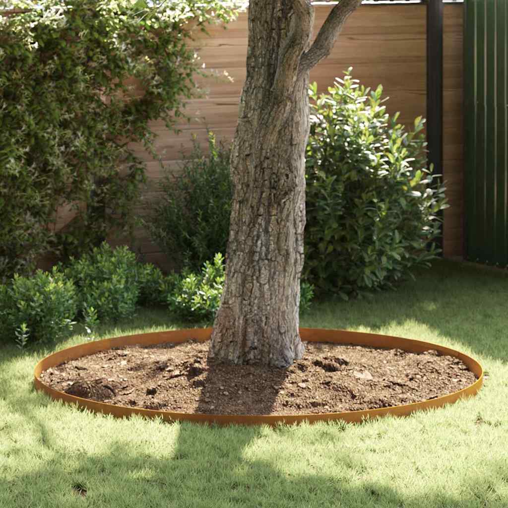 Záhradné obruby Hrdzavý 450 x 10 cm 868020