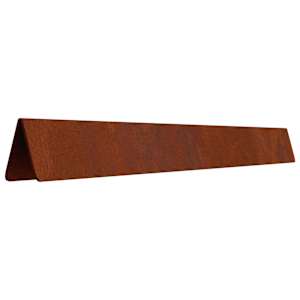 Okraj trávníku 4 pcs Rezavá 450 x 0,05 x 15 cm - obrázek 6
