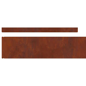 Okraj trávníku 4 pcs Rezavá 450 x 0,05 x 15 cm - obrázek 7