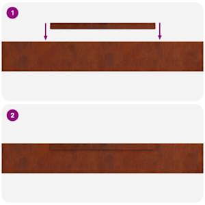 Okraj trávníku 4 pcs Rezavá 450 x 0,05 x 15 cm - obrázek 11