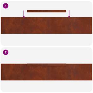 Okraj trávníku 4 pcs Rezavá 450 x 0,05 x 15 cm - obrázek 11