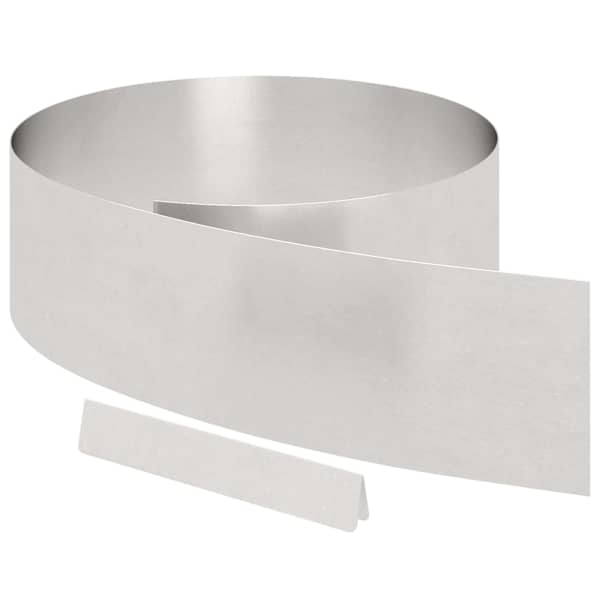 vidaXL Murupiire 4 tk 450 x 0,05 x 20 cm Roostevaba teras H&otilde;bedane