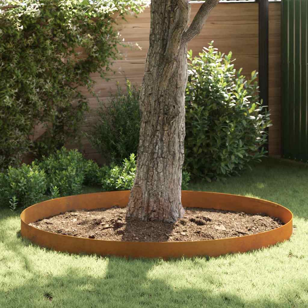 Záhradné obruby Hrdzavý 450 x 20 cm 868032