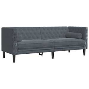 vidaXL Diivan Tumehall 194 x 74,5 x 70,5 cm Samet