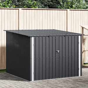 Kolesarska lopa 3 pcs Antracit 215 x 206 x 157 cm Kovina