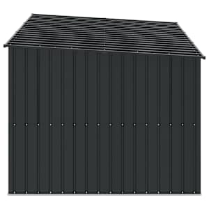 Kůlna na kolo 3 pcs Antracit 215 x 206 x 157 cm kov - obrázek 7