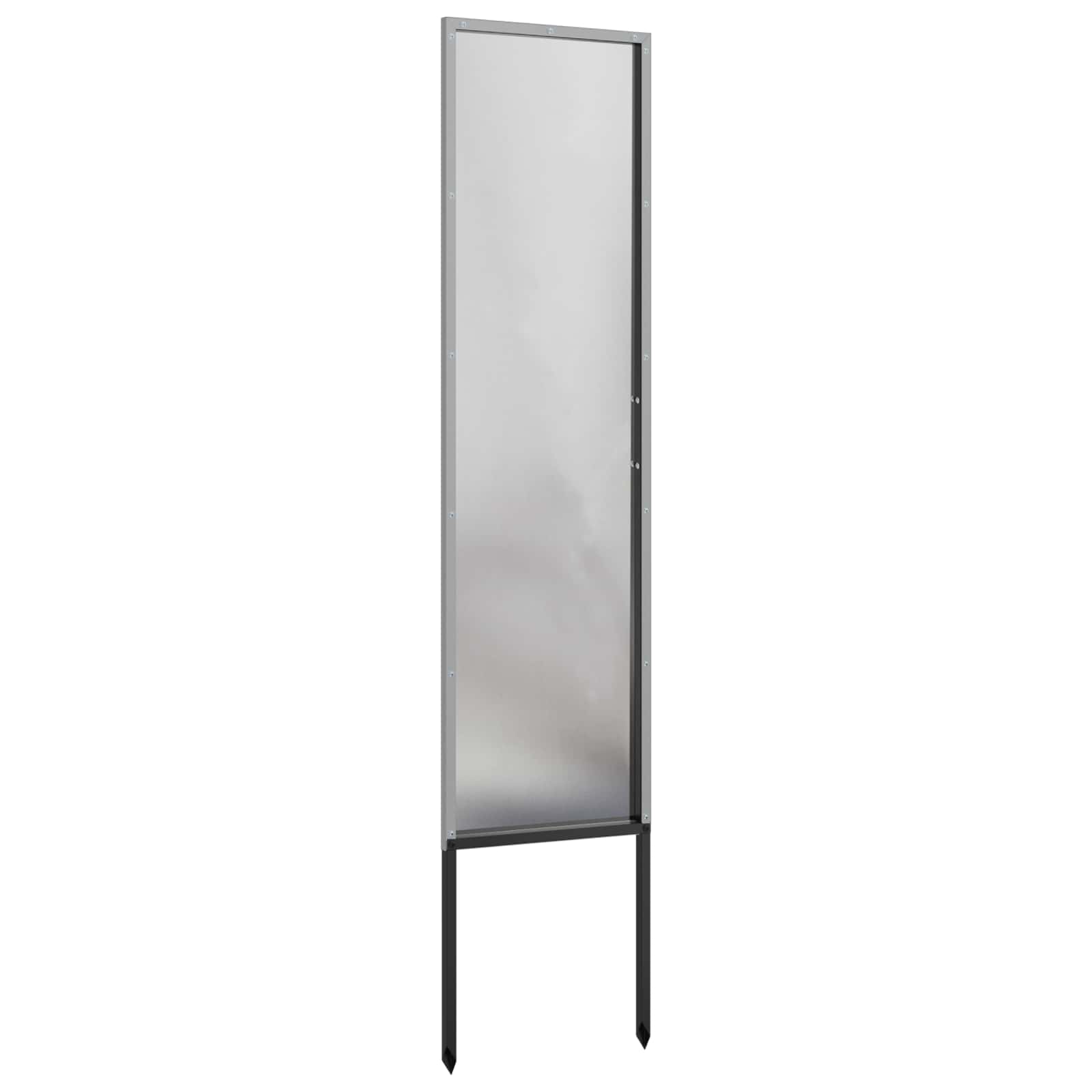 Tuin Privacy Screen Fretwerk Zilver 32 x 140 cm Roestvrij staal image 5