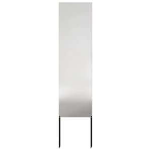 vidaXL Aia privaatsuse kate H&otilde;bedane 32 x 140 cm Roostevaba teras