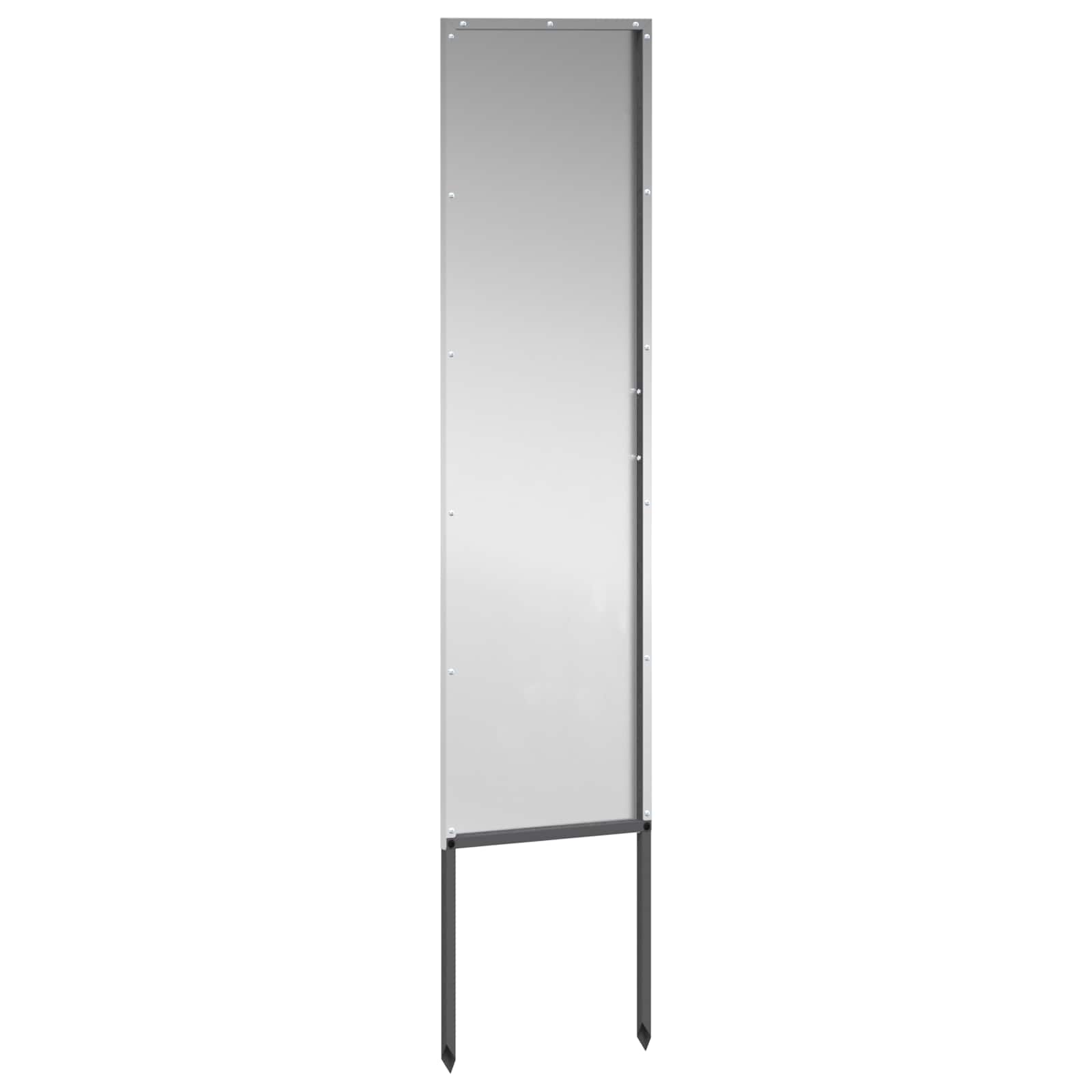 Tuin Privacy Screen Zilver 32 x 140 cm Gegalvaniseerd staal image 5