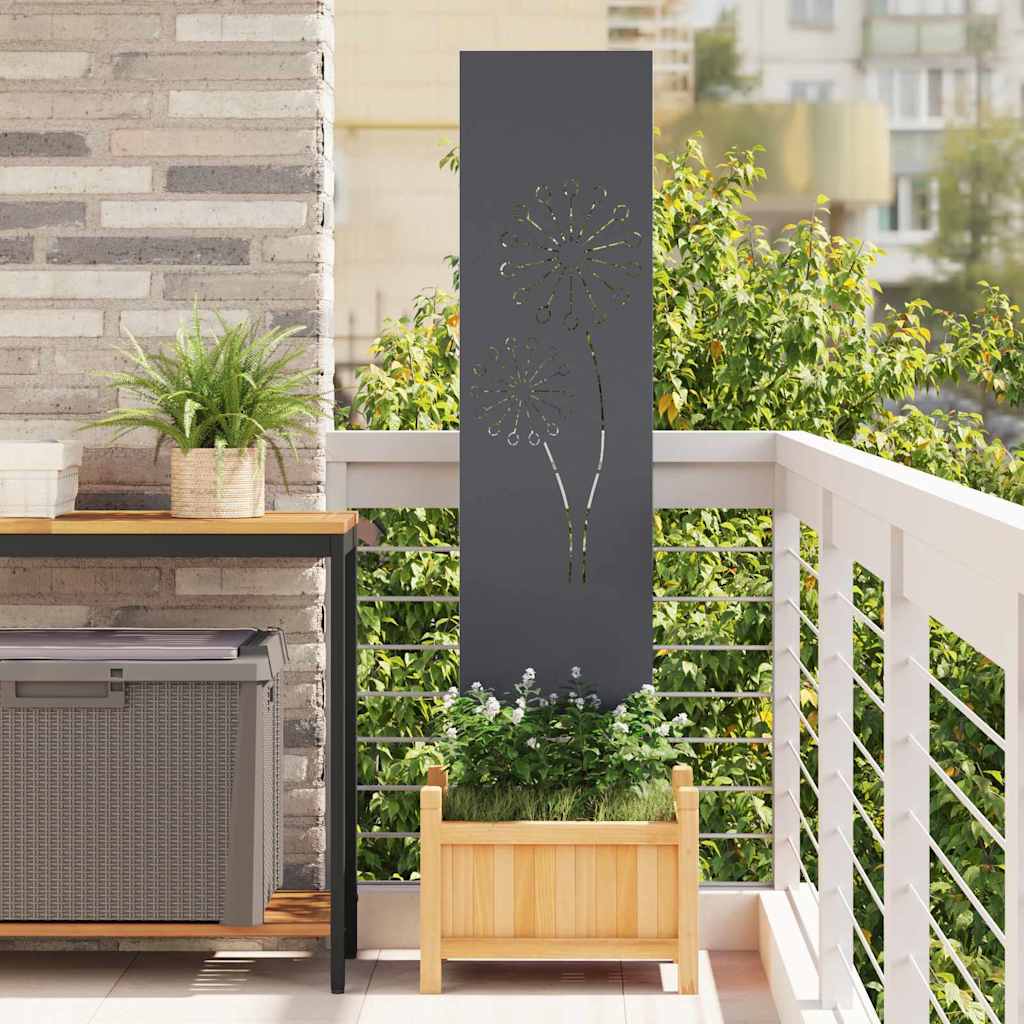 vidaXL Ecran de intimitate pentru grădină Antracit 32 x 140 cm