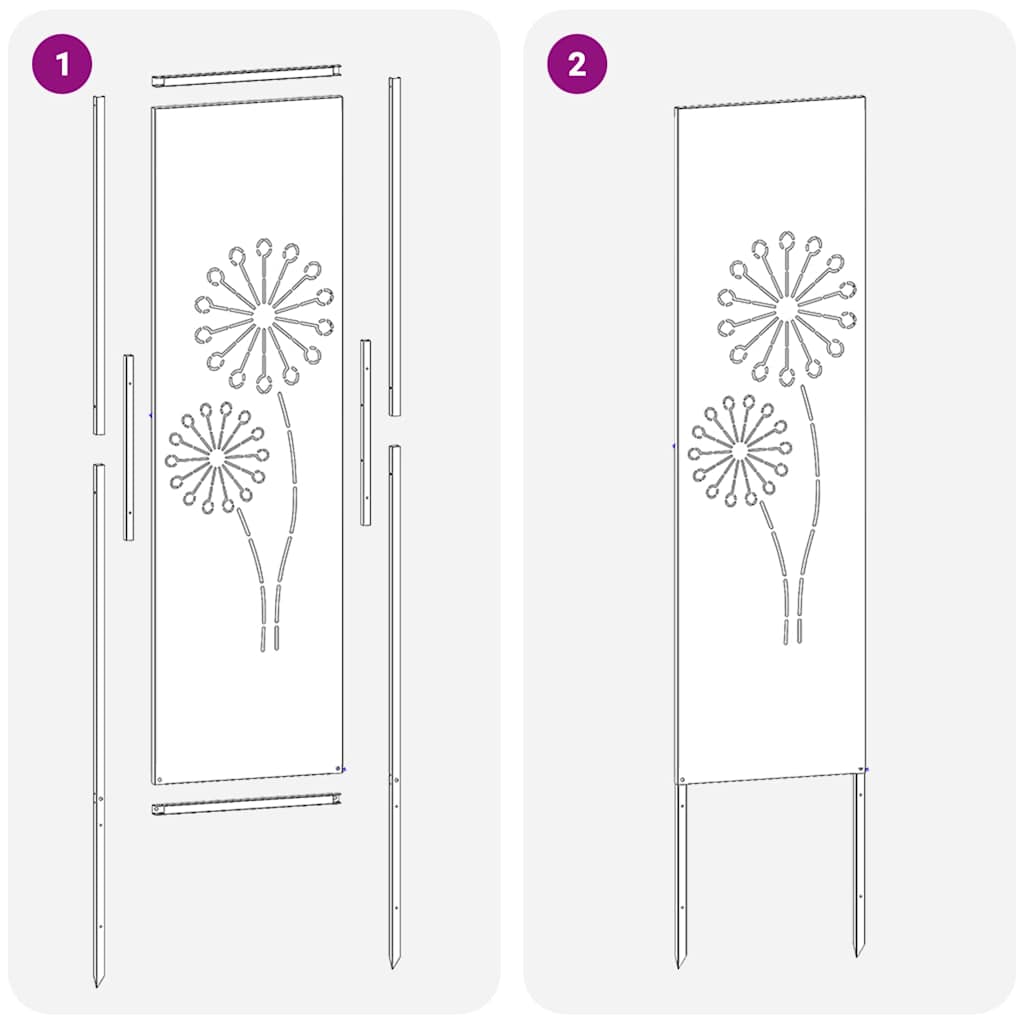 Οθόνη Ιδιωτικότητας Κήπου Σκ rusty 32 χ 140 εκ - Image 10