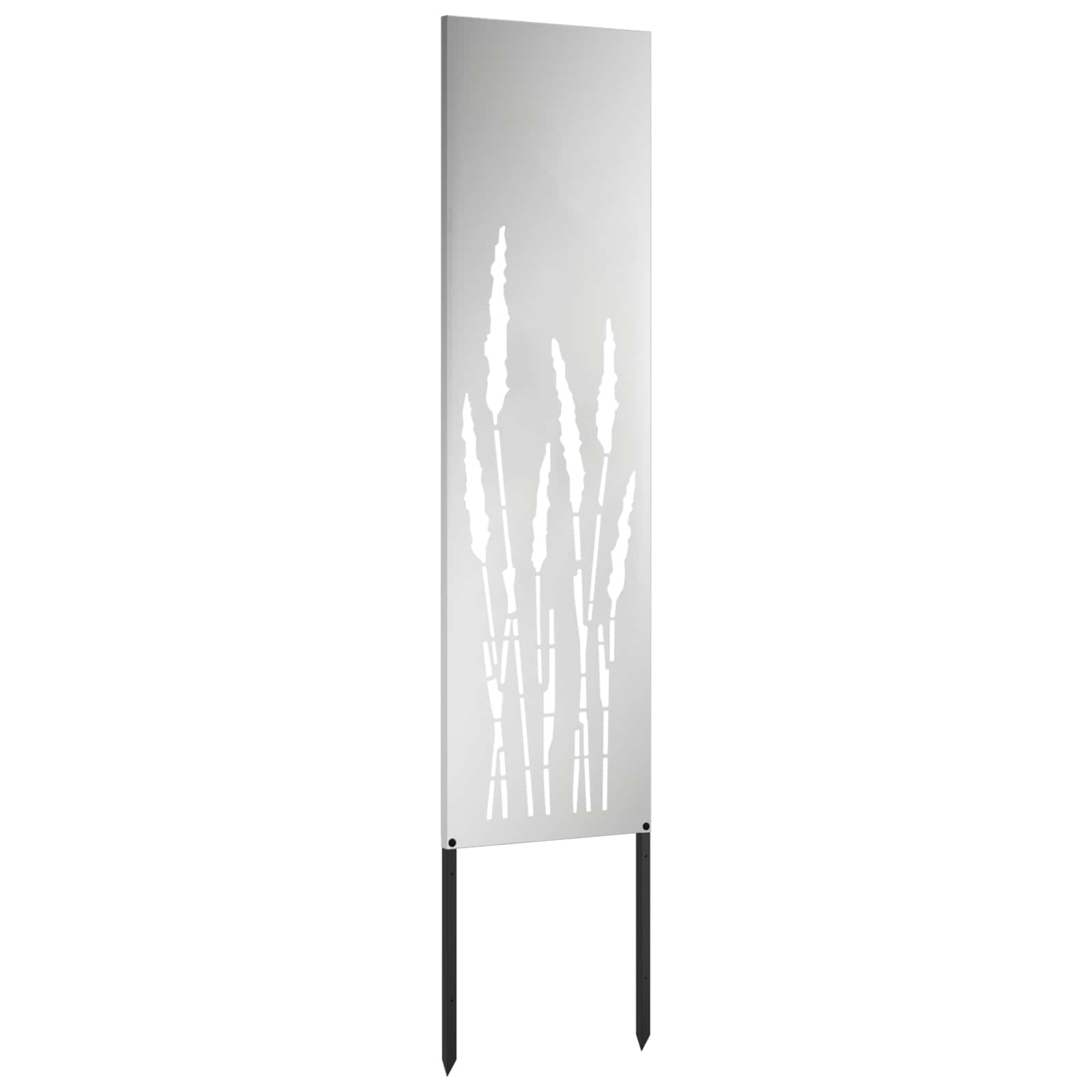 Soukromí na zahradě Stříbrná 32 x 140 cm Pozinkovaná ocel - obrázek 5