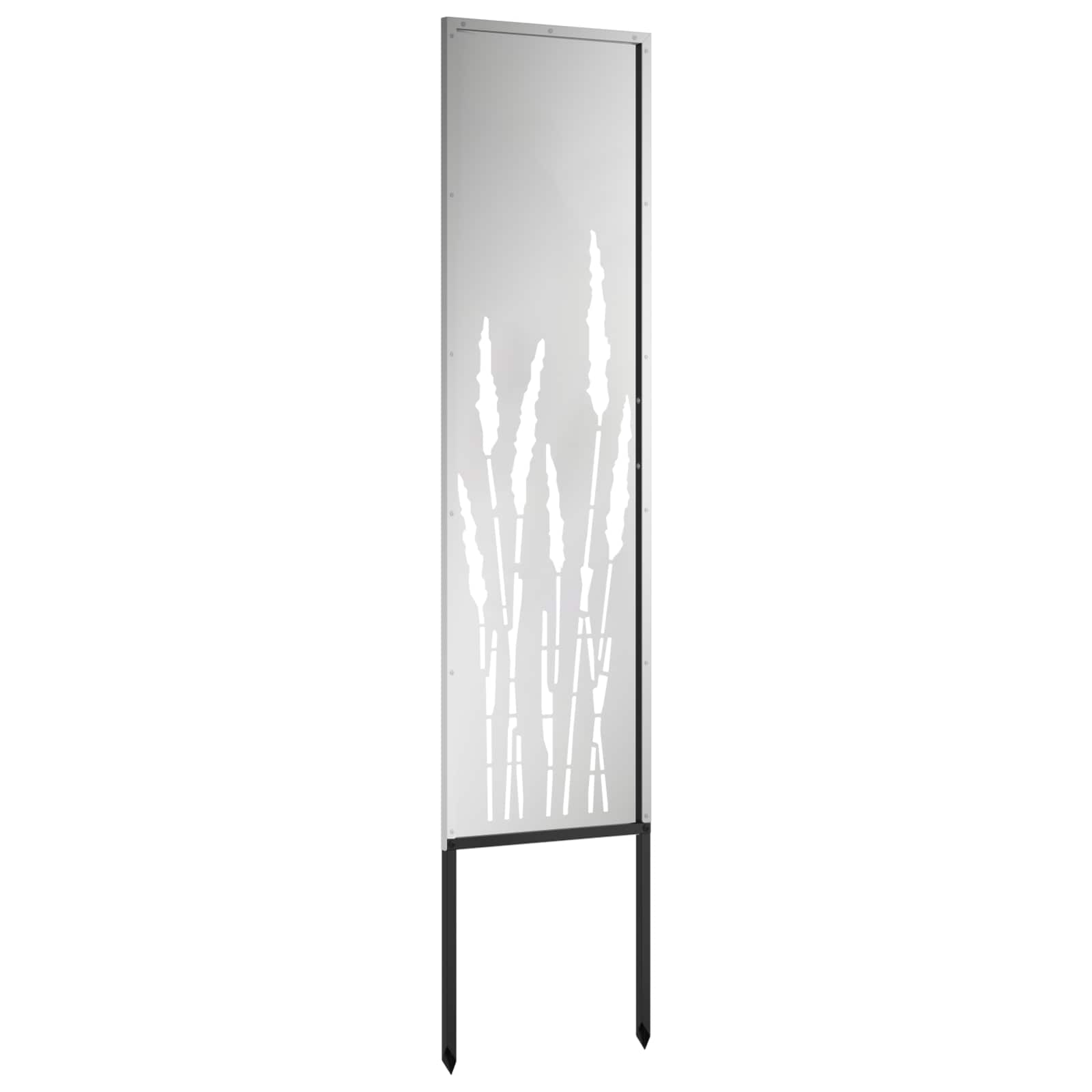 Soukromí na zahradě Stříbrná 32 x 140 cm Pozinkovaná ocel - obrázek 6
