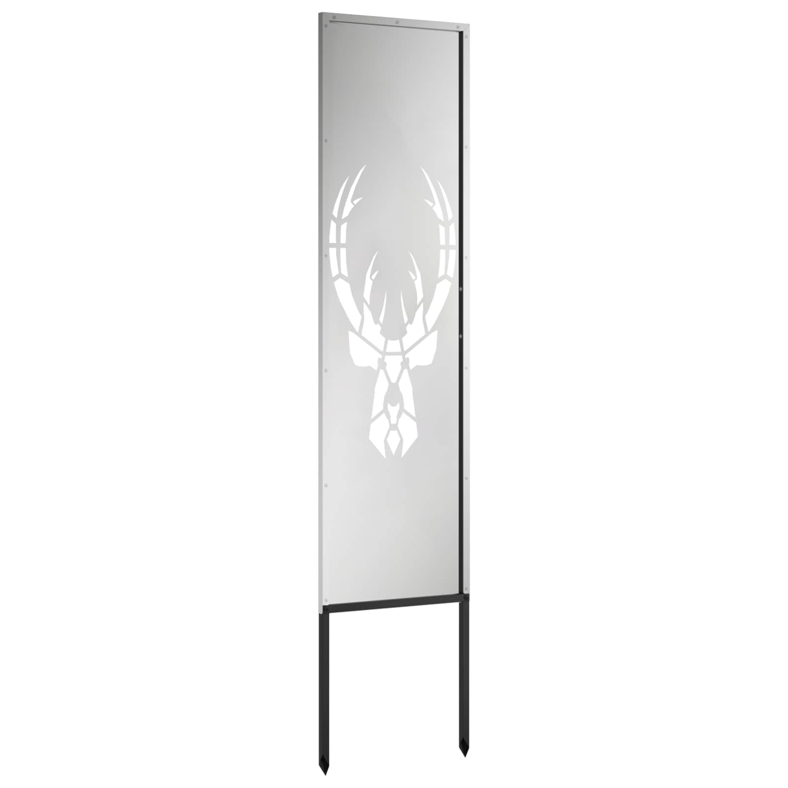 Tuin Privacy Screen Zilver 32 x 140 cm Gegalvaniseerd staal image 5