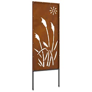 Soukromí na zahradě Rezavá 50 x 140 cm Povětrnostně odolná ocel - obrázek 8