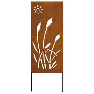 Soukromí na zahradě Rezavá 50 x 140 cm Povětrnostně odolná ocel - obrázek 4