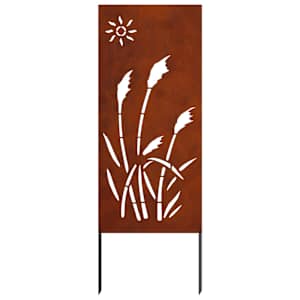 Soukromí na zahradě Rezavá 50 x 140 cm Povětrnostně odolná ocel - obrázek 7