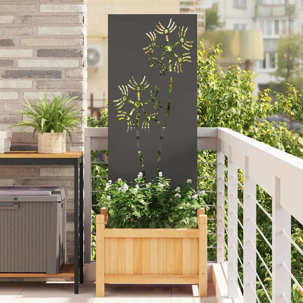 Aia Dekoratiivpaneel Must 50 x 140 cm Külmpruun teras