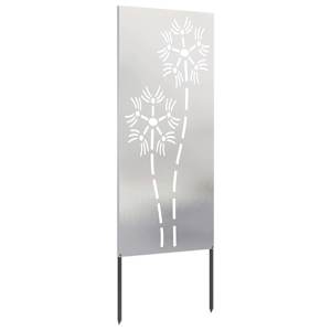 Soukromí na zahradě Řezací Stříbrná 50 x 140 cm Nerezová ocel - obrázek 3