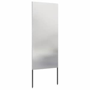 Soukromí na zahradě Řezací Stříbrná 50 x 140 cm Nerezová ocel - obrázek 4