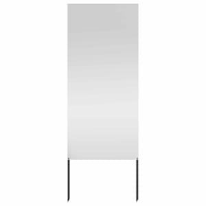 Soukromí na zahradě Stříbrná 50 x 140 cm Pozinkovaná ocel - obrázek 2