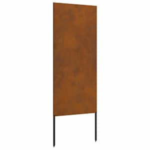 Soukromí na zahradě Rezavá 50 x 140 cm Povětrnostně odolná ocel - obrázek 1