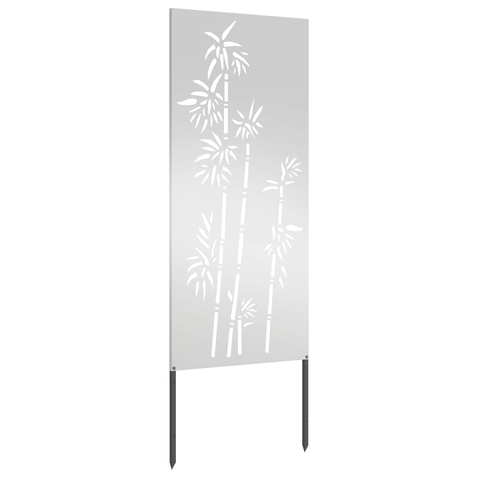 Tuin Privacy Screen Zilver 50 x 140 cm Gegalvaniseerd staal image 5