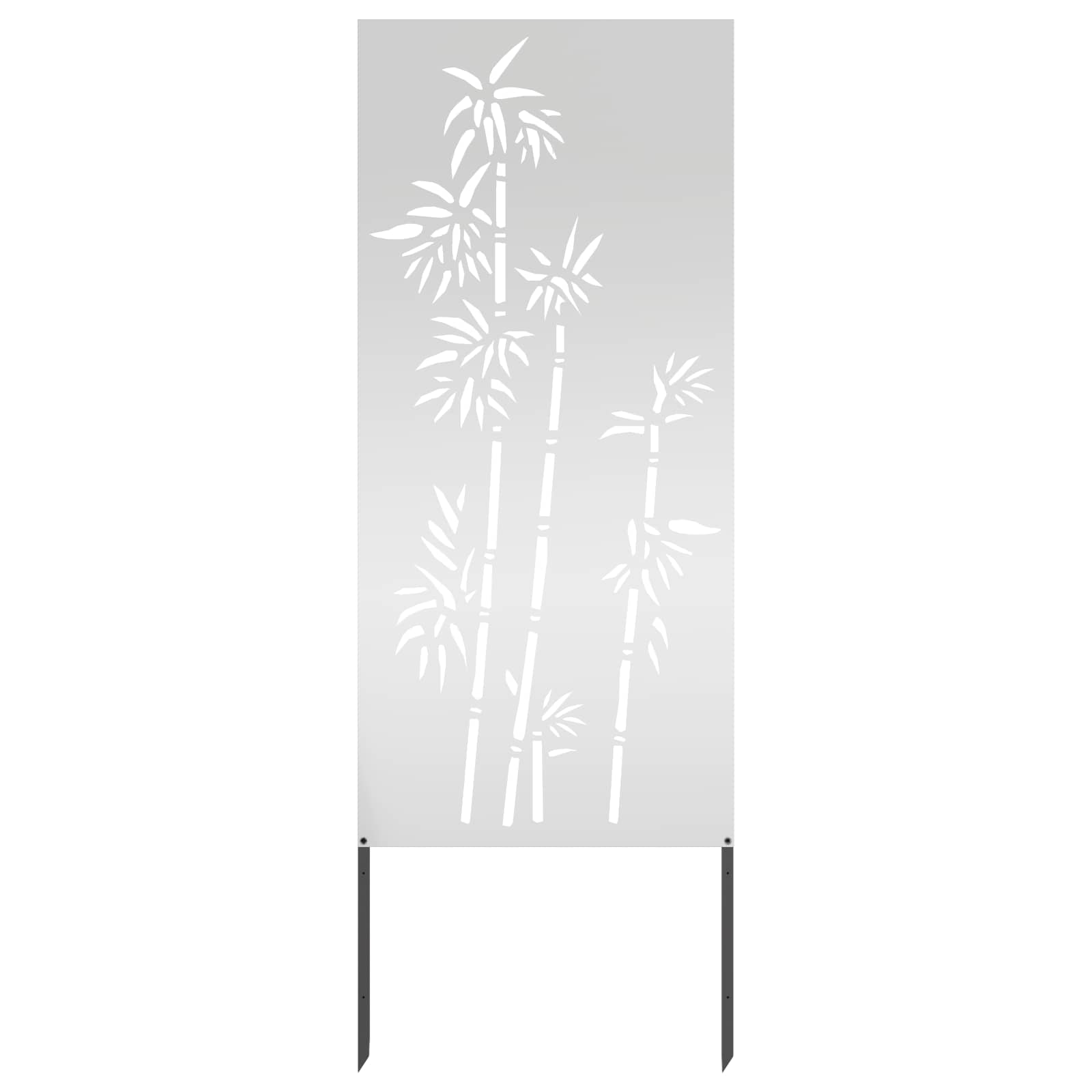 Tuin Privacy Screen Zilver 50 x 140 cm Gegalvaniseerd staal image 2
