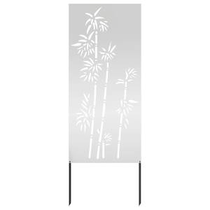 vidaXL Aia privaatsuse kate H&otilde;bedane 50 x 140 cm Tsingitud teras