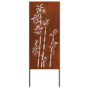 Soukromí na zahradě Rezavá 50 x 140 cm Povětrnostně odolná ocel - obrázek 5