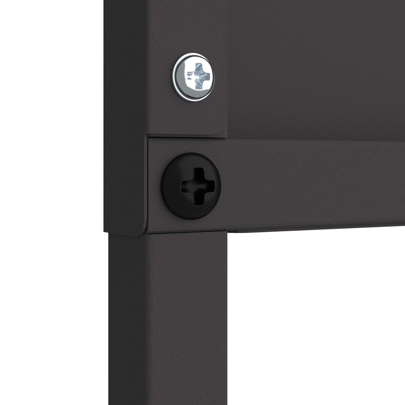 Οθόνη Ιδιωτικότητας Κήπου Floral Μαύρο 50 x 140 εκ - Image 8