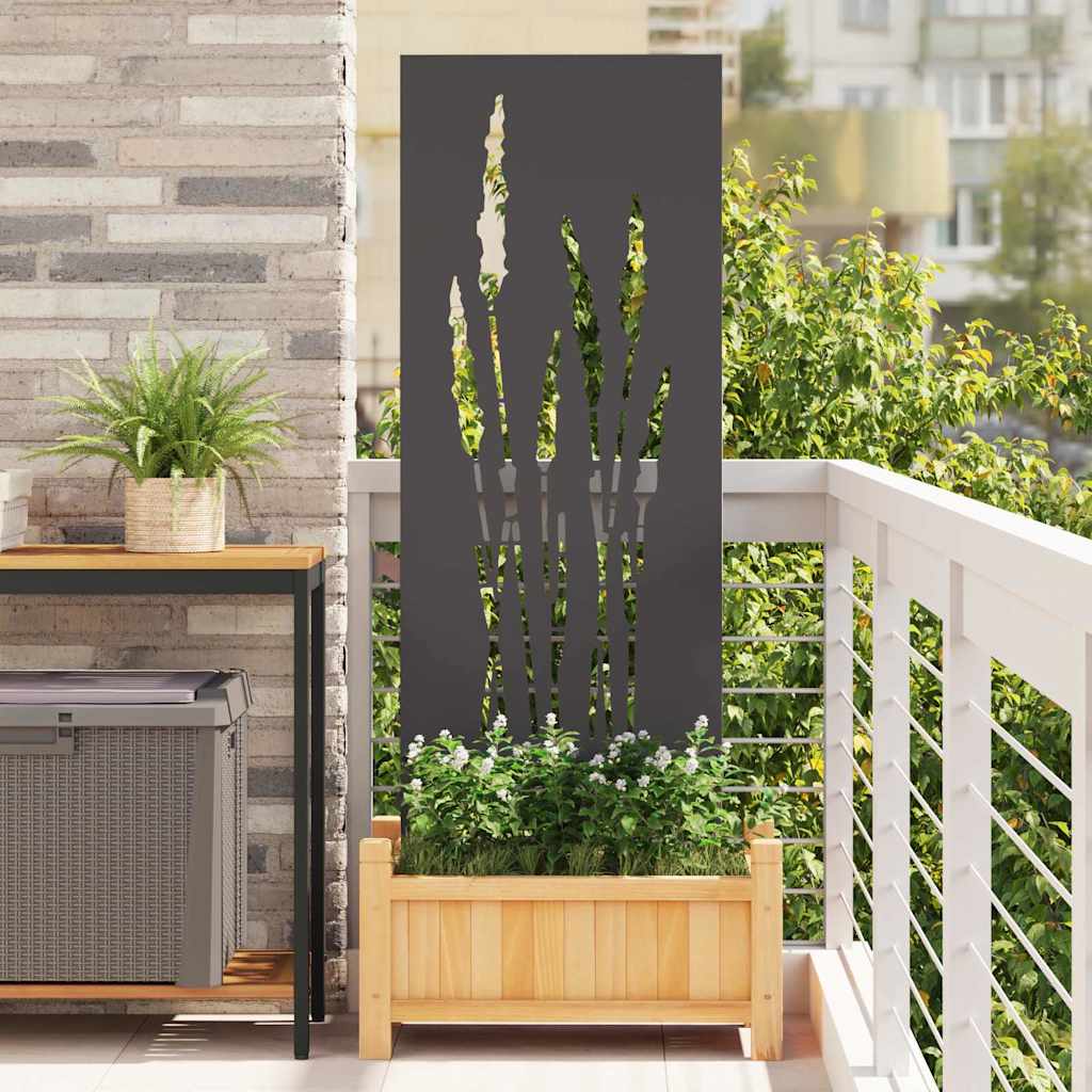 Aia Dekoratiivpaneel Must 50 x 140 cm Külmpruun teras